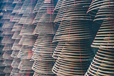 Full frame shot of blinds