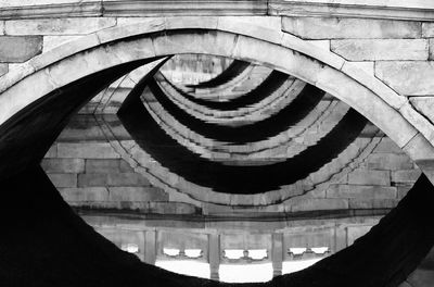 Low angle view of arch bridge