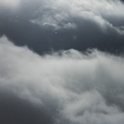 Low angle view of clouds in sky