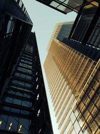 Low angle view of modern building