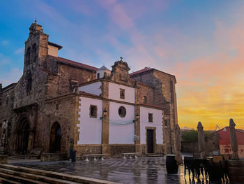 View of historic building against sky