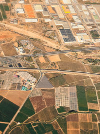 Full frame shot of agricultural field