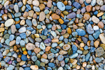 Full frame shot of stones