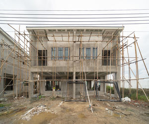 Interior of abandoned building