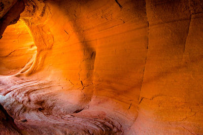 Full frame shot of rock formation