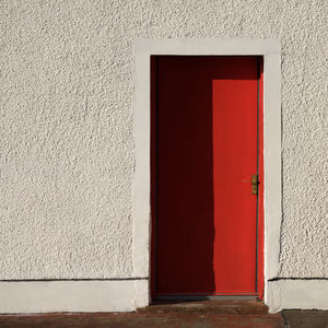 Close-up of window of house