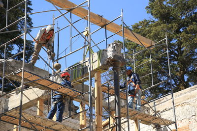 Low angle view of built structure