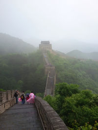 The great wall of china view