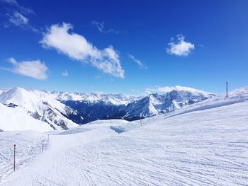 Snow covered landscape