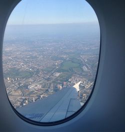 Aerial view of landscape