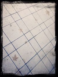 Full frame shot of tiled floor