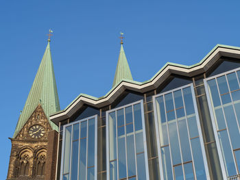 The old city of bremen in germany