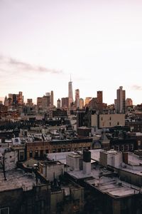 Cityscape against sky