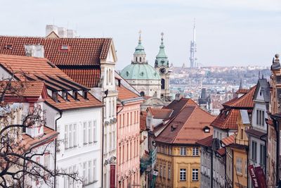 View of buildings in city