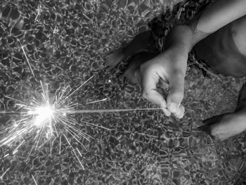 Cropped image of woman