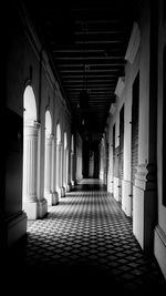 Empty corridor of singapore art museum