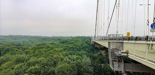 Scenic view of bridge against sky