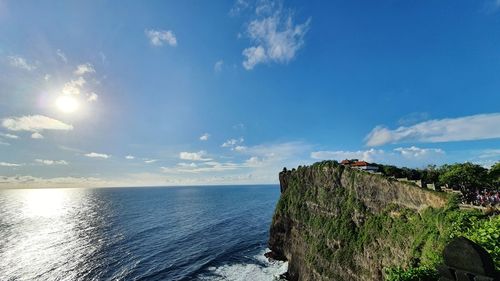 Panoramic view of sea against sky