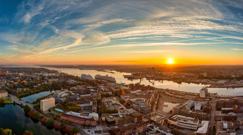 Golden hour kiel