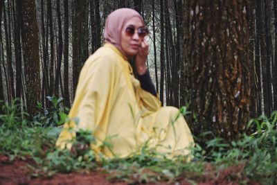 one person