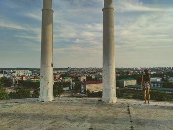 Skyscrapers in city