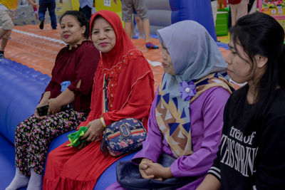 Group of people in traditional clothing