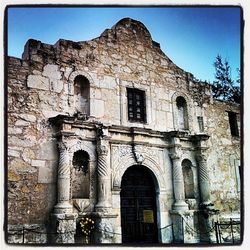 Low angle view of church