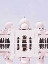 Low angle view of temple