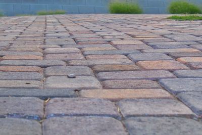 Close-up of cobblestone