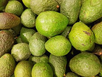 Full frame shot of fruits in market