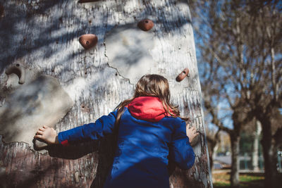Man playing with ball
