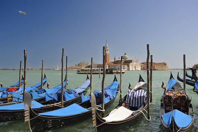 Boats in canal