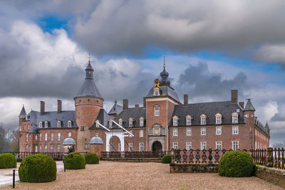 Castle anholt is one of the largest water castles in the munsterland, germany