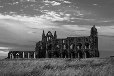 Old ruins against sky