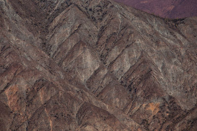 Rock formations in desert