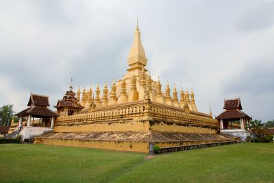 Temple against sky