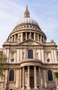 Low angle view of cathedral against sky