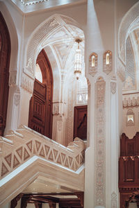 Low angle view of ceiling