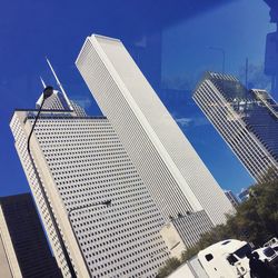 Low angle view of modern building