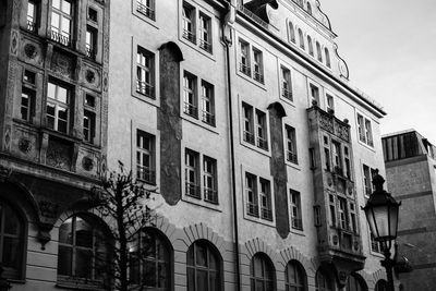 Low angle view of residential buildings