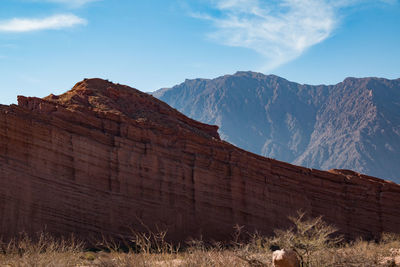 Geological landscape salta argentina