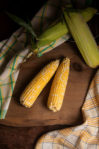 Close-up of corn