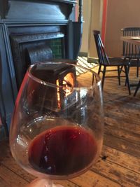 Close-up of food on table