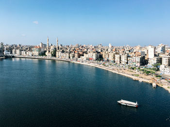 View of city at waterfront