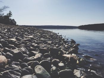 Scenic view of sea