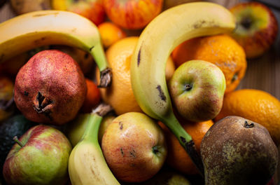 Close-up of healthy fruits