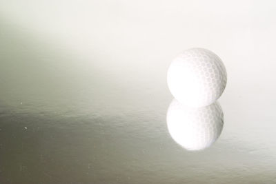 Close-up of ball on table