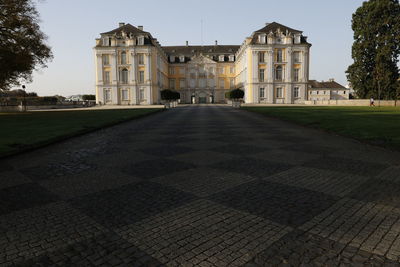 View of historical building in city