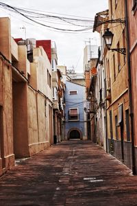 Street amidst buildings in city