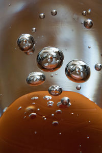 Close-up of water drops